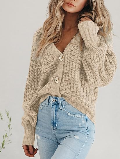 Women's Off-the-Shoulder Sweater Oversized Batwing Sleeve Loose Pullover Sweater Top